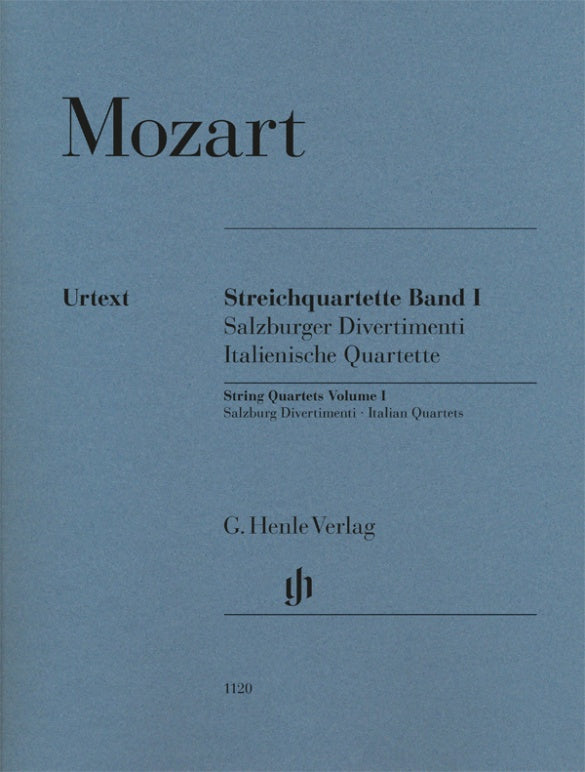 Mozart: String Quartets - Volume 1 (Salzburg Divertimenti & Italian Quartets)