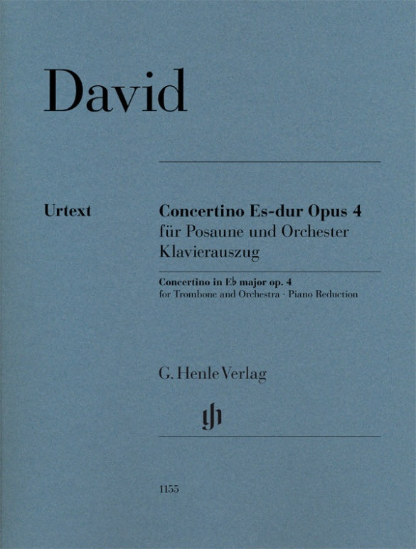 David: Trombone Concertino in E-flat Major, Op. 4