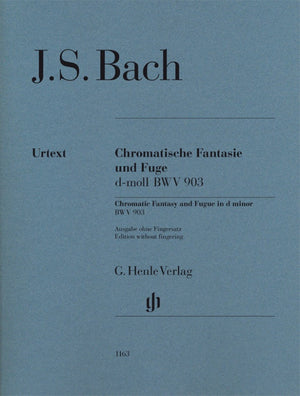 Bach: Chromatic Fantasy and Fugue in D Minor, BWV 903 and 903a