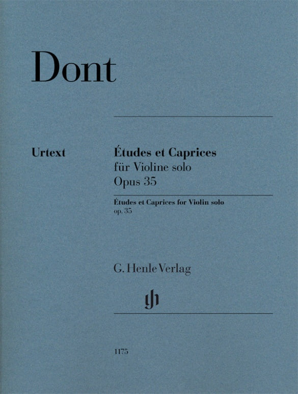 Dont: 24 Etudes and Caprices, Op. 35