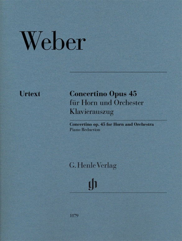 Weber: Concertino for Horn and Orchestra, Op. 45