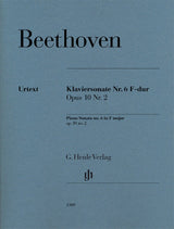 Beethoven: Piano Sonata No. 6 in F Major, Op. 10, No. 2