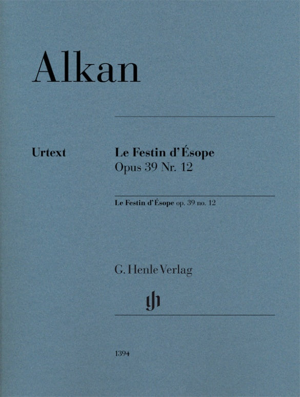 Alkan: Le Festin d'Ésope, Op. 39, No. 12