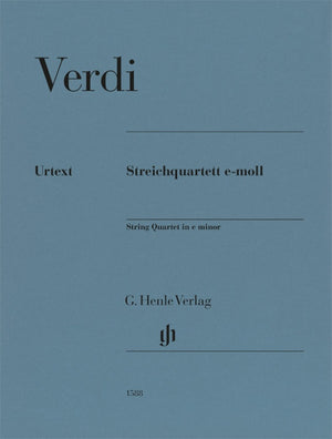 Verdi: String Quartet in E Minor