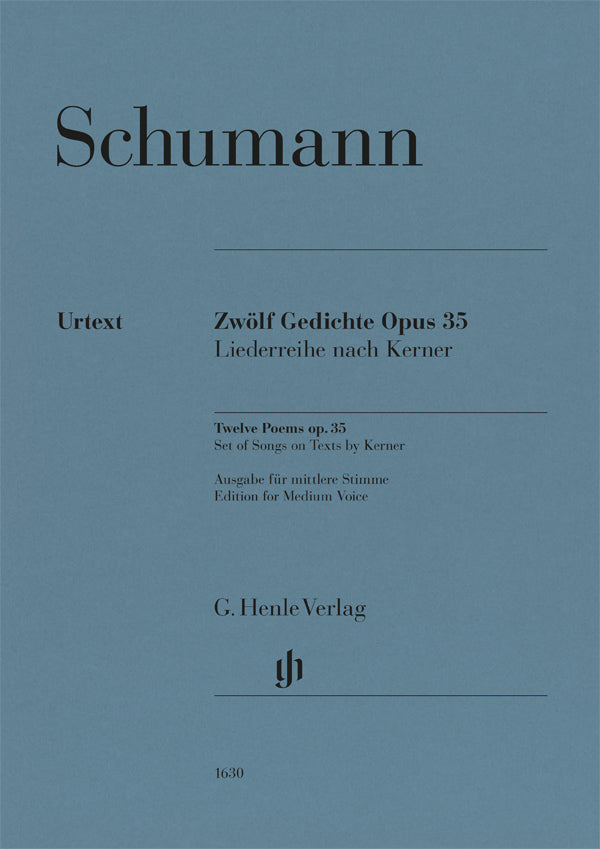 Schumann: 12 Gedichte, Op. 35