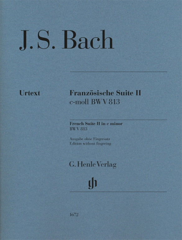 Bach: French Suite No. 2 in C Minor, BWV 813