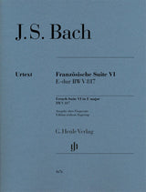 Bach: French Suite No. 6 in E Major, BWV 817