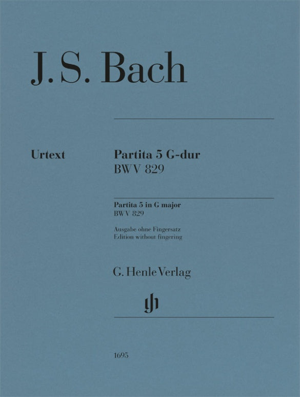 Bach: Partita No. 5 in G Major, BWV 829