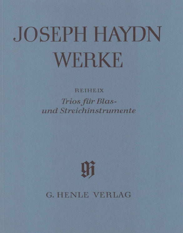 Haydn: Trios for Wind and String Instruments