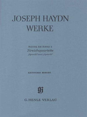Haydn: String Quartets, Op. 20 and, Op. 33