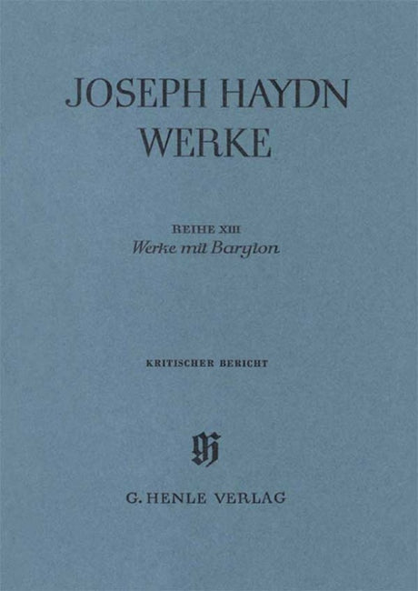 Haydn: Works with Barytone
