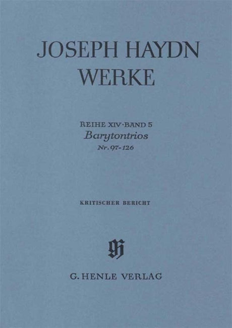 Haydn: Barytone Trios, Nos. 97-126