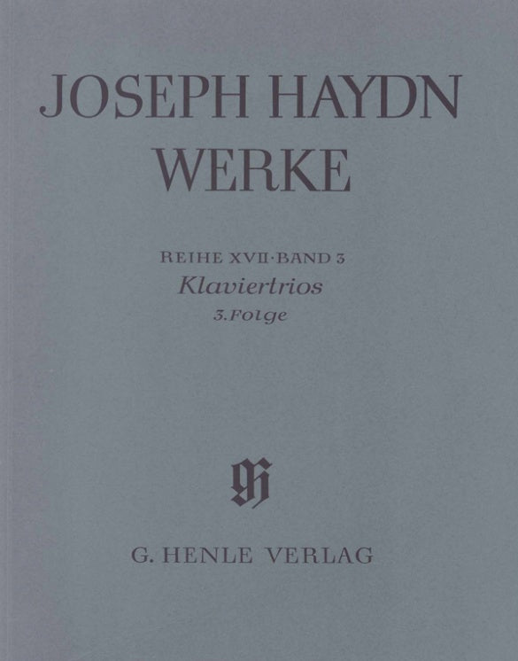 Haydn: Piano Trios - Volume 3