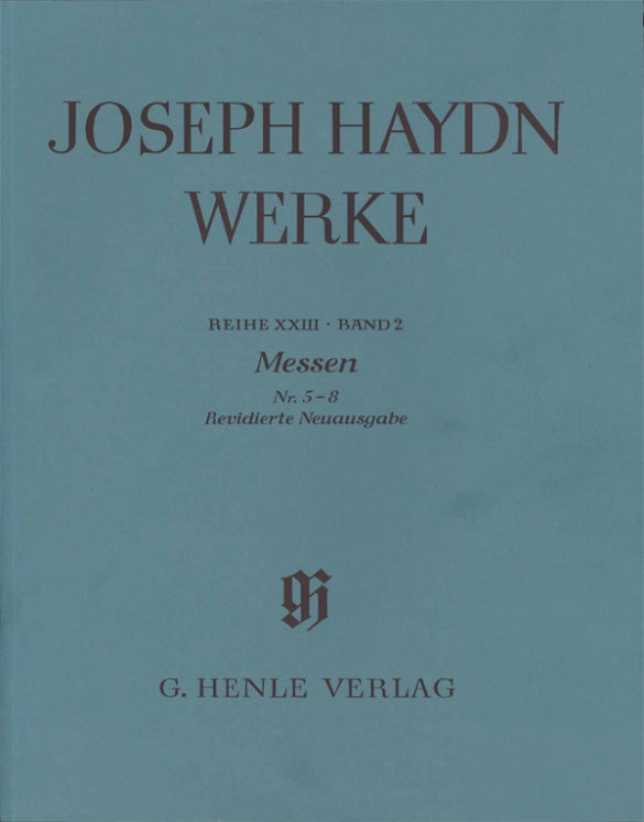 Haydn: Masses, Nos. 5-8