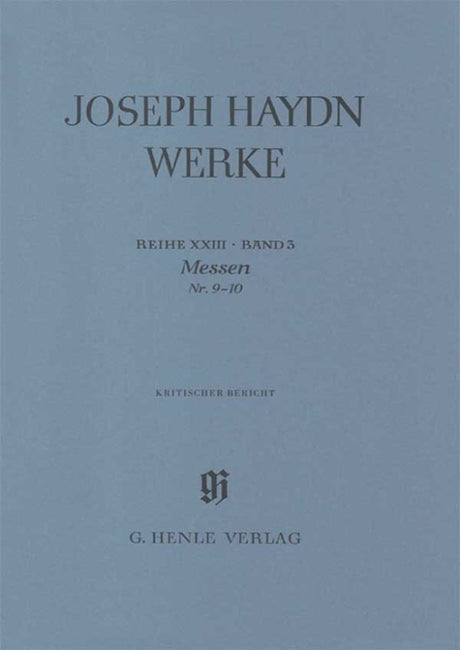 Haydn: Masses, Nos. 9-10