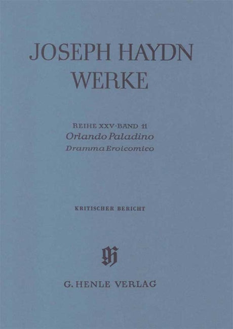 Haydn: Orlando paladino - 2nd & 3rd act, 2nd part