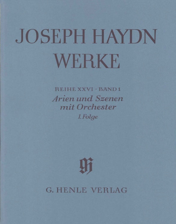 Haydn: Arias and Scenes with Orchestra - Volume 1