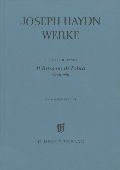 Haydn: Il ritorno di Tobia - Volume 1