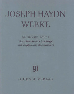 Haydn: Different songs with accompaniment of the Piano
