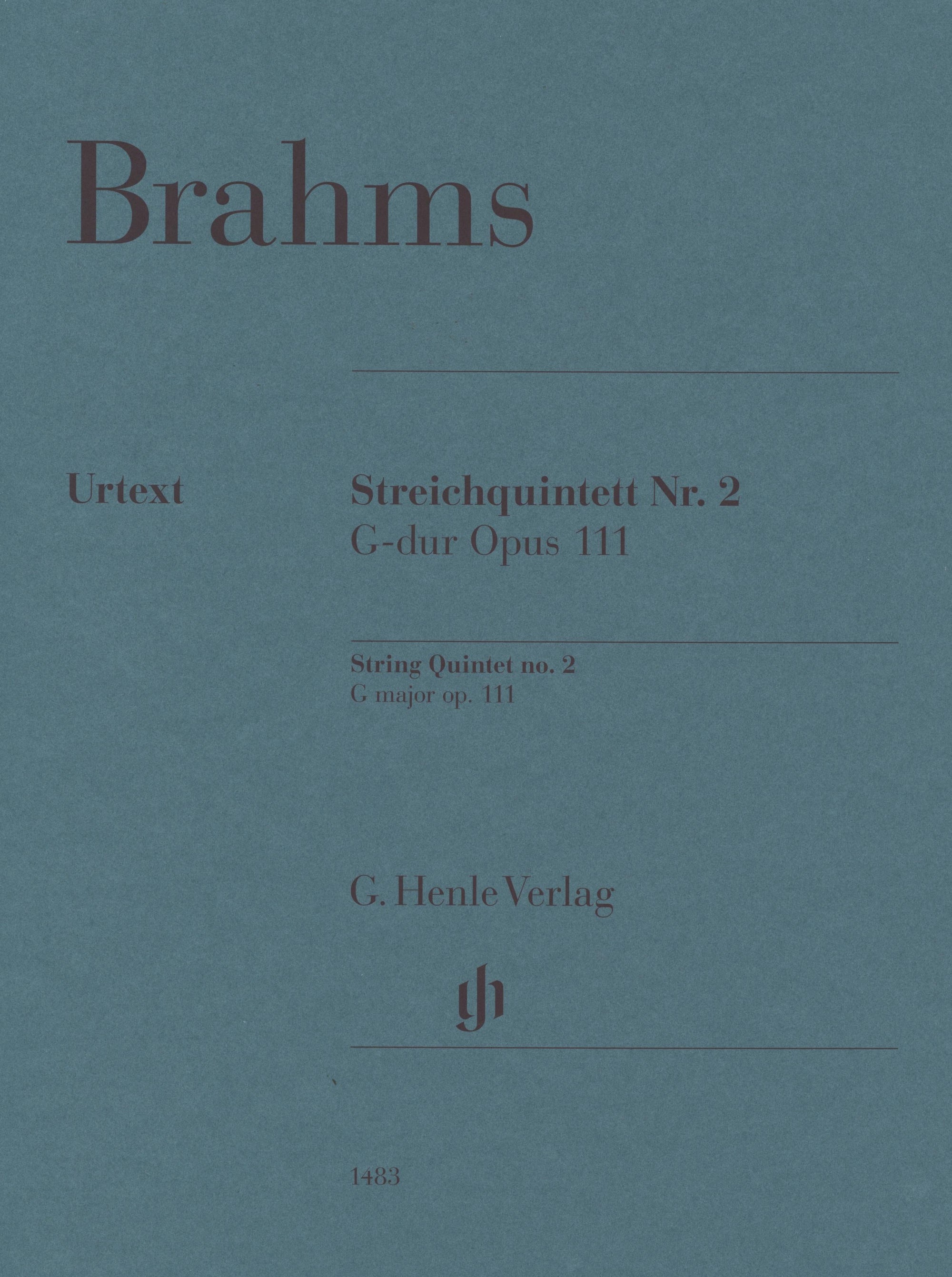 Brahms: String Quintet No. 2 in G Major, Op. 111