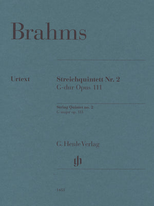 Brahms: String Quintet No. 2 in G Major, Op. 111