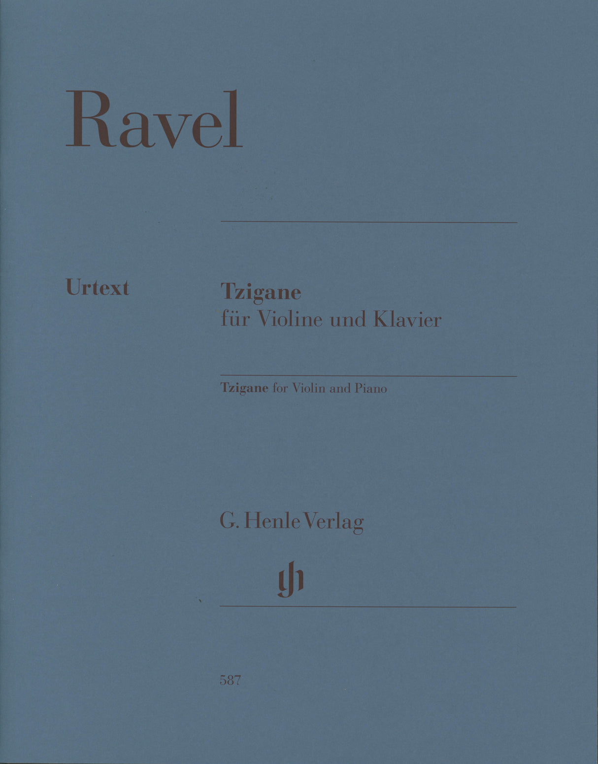 Ravel: Tzigane (Version for Violin & Piano)