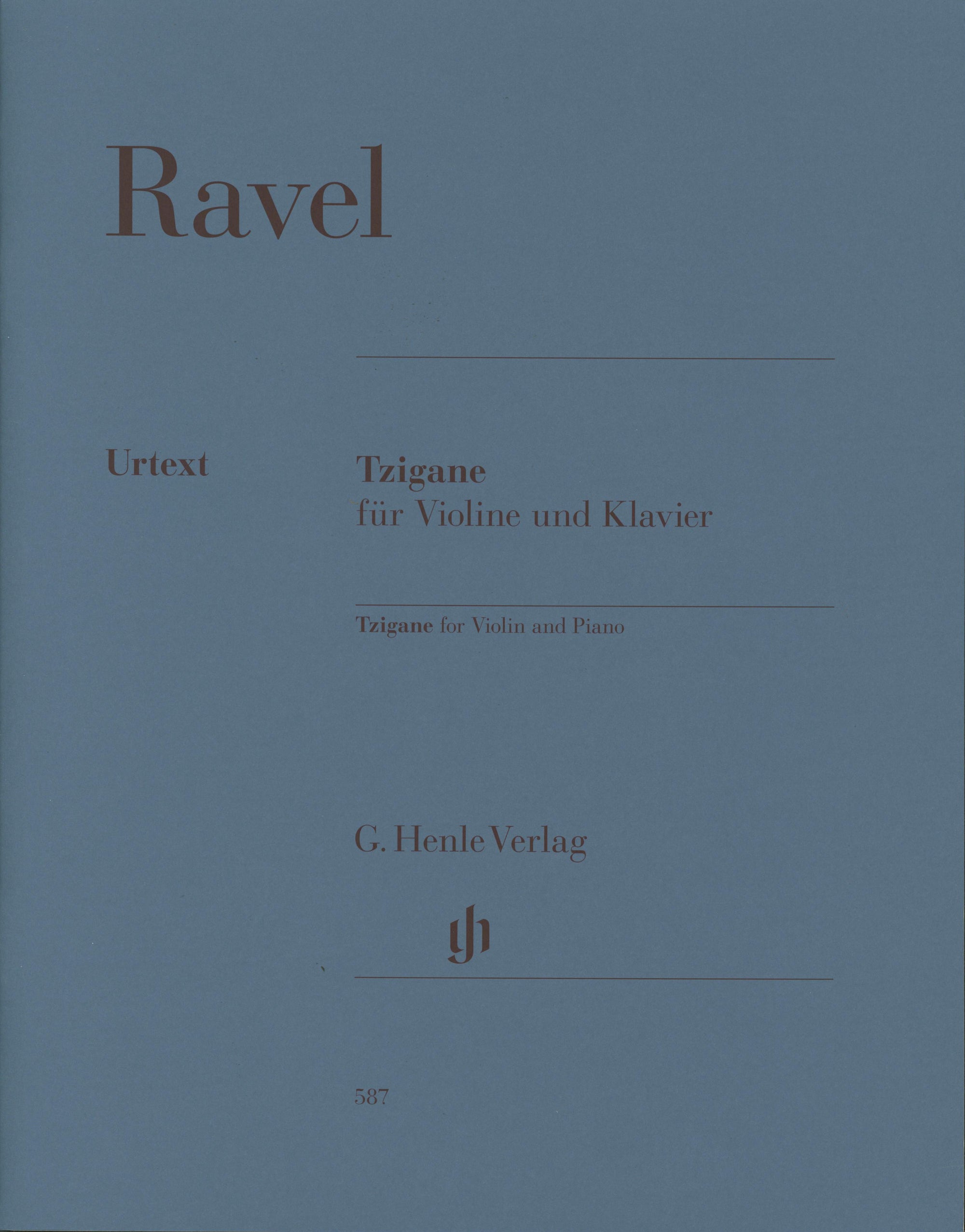 Ravel: Tzigane (Version for Violin & Piano)