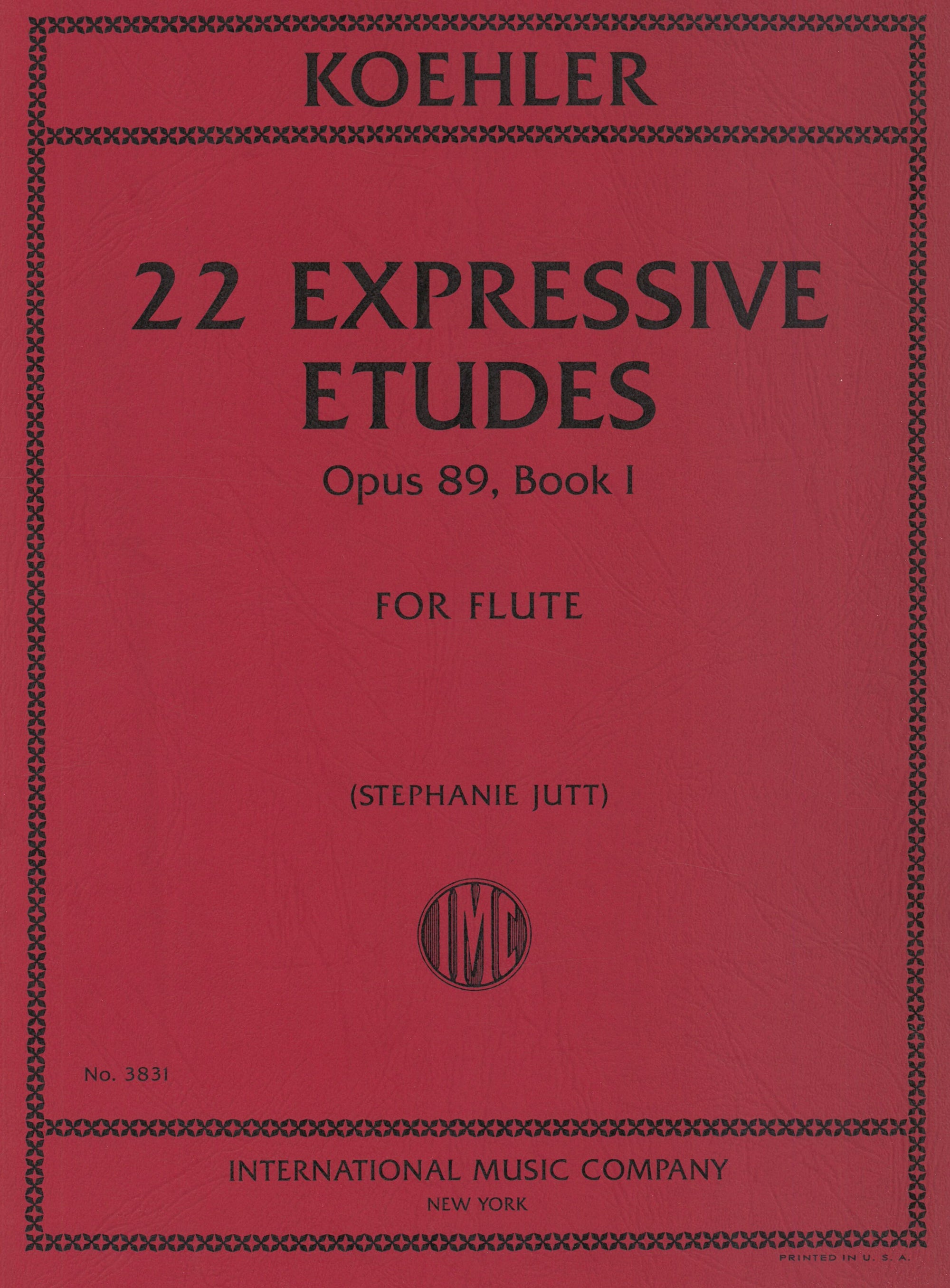 Koehler: 22 Expressive Etudes, Op. 89 - Book 1