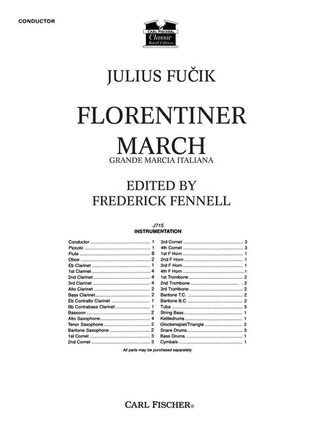 Fučík: Florentiner March, Op. 214