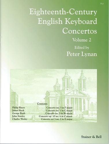 Eighteenth-Century English Keyboard Concertos - Volume 2