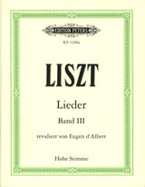 Liszt: Lieder - Volume 3