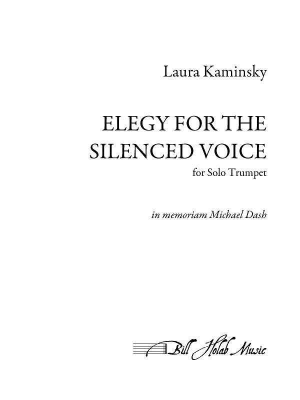Kaminsky: Elegy for the Silenced Voice