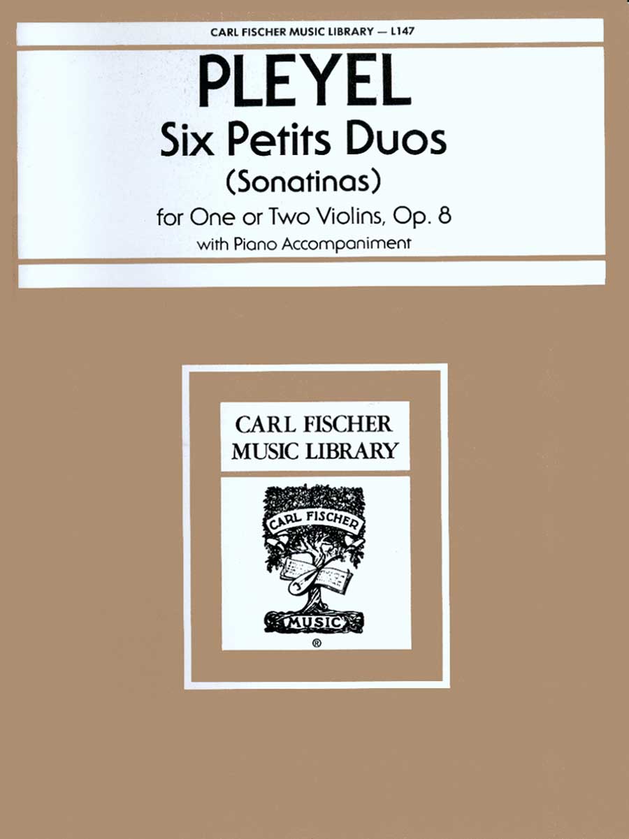 Pleyel: 6 Easy Duets, Op. 8