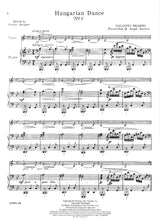 Brahms: Hungarian Dances Nos. 1-5 (arr. for violin & piano)