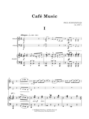 Schoenfeld: Café Music