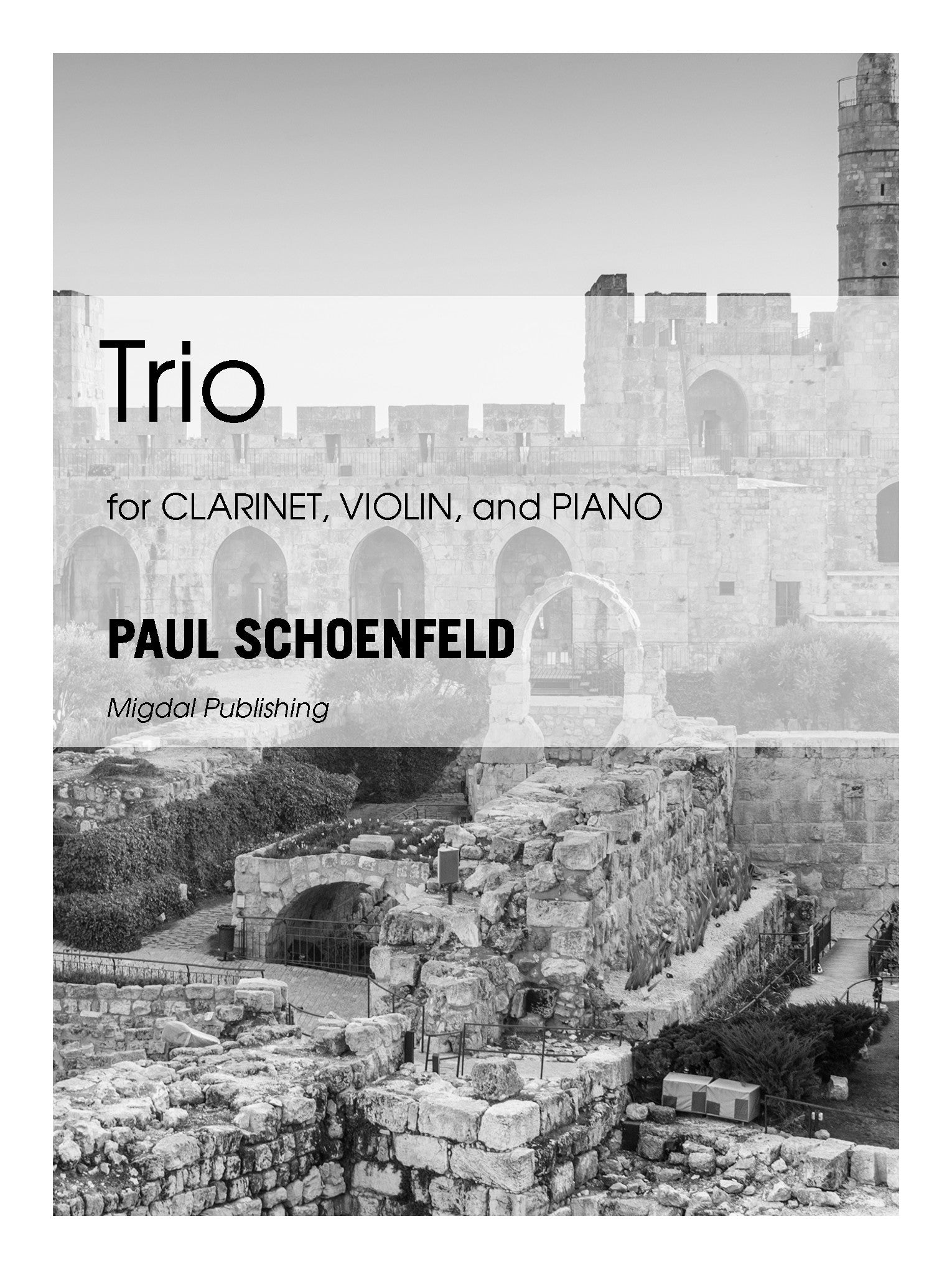 Schoenfeld: Trio for Clarinet, Violin and Piano