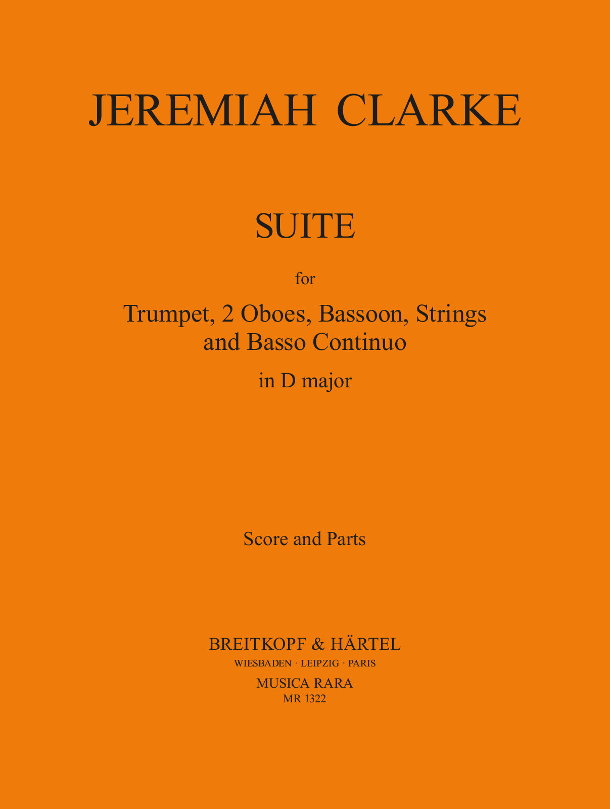 Clarke: Suite in D Major
