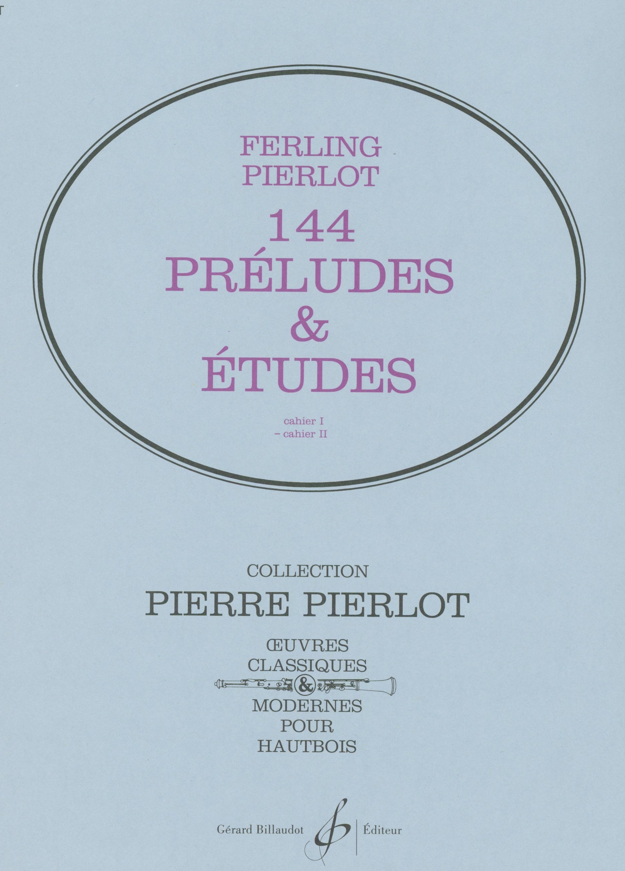 Ferling: 144 Préludes and Études - Volume 2 (Nos. 73-144)