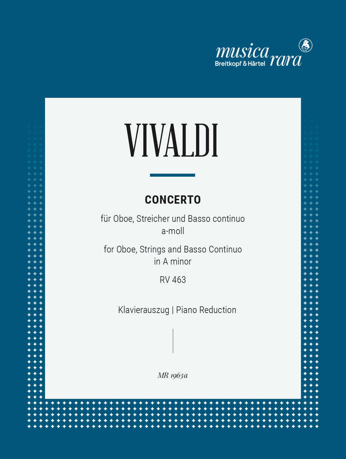 Vivaldi: Oboe Concerto in A Minor, RV 463