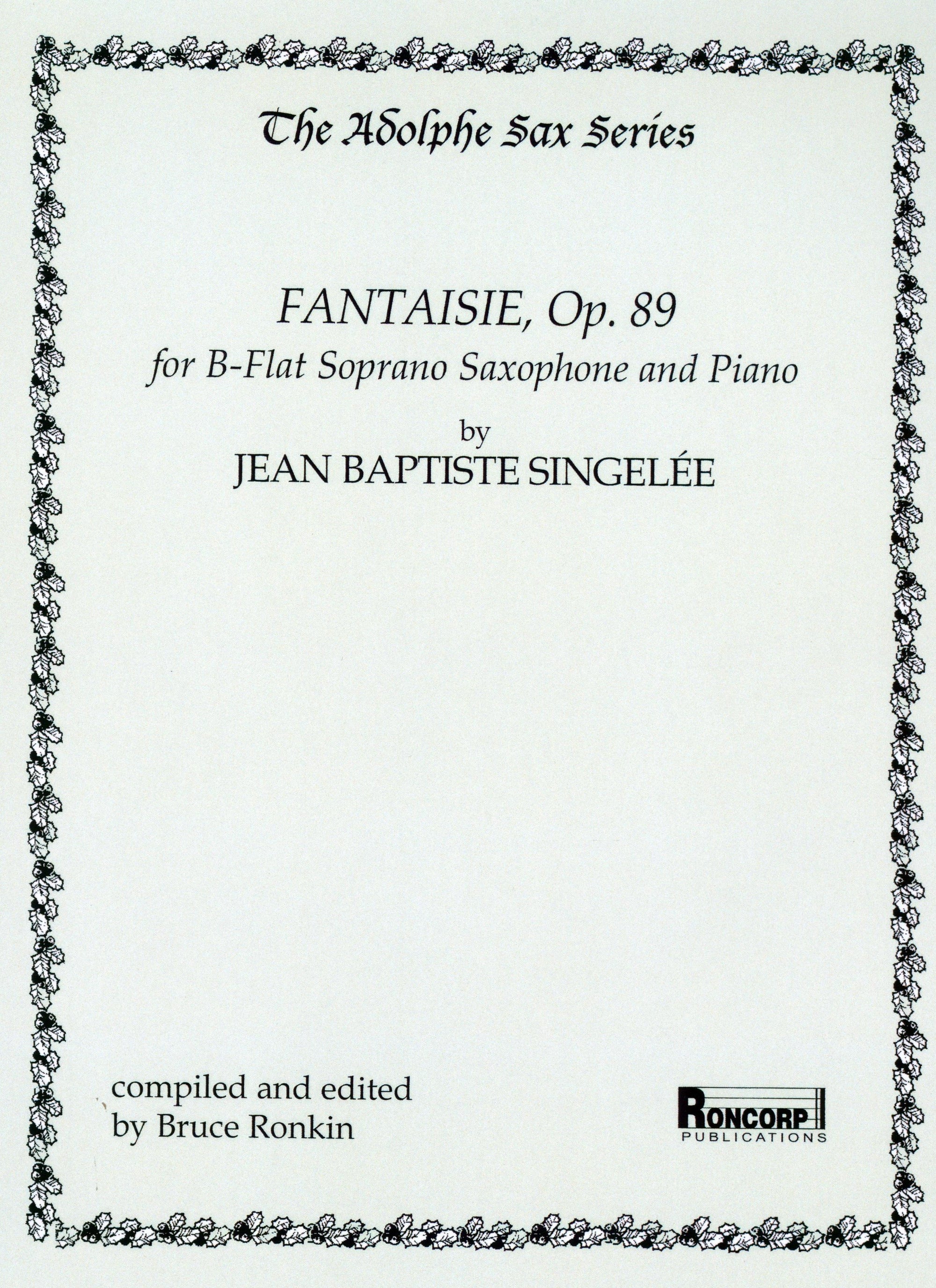 Singelée: Fantaisie, Op. 89