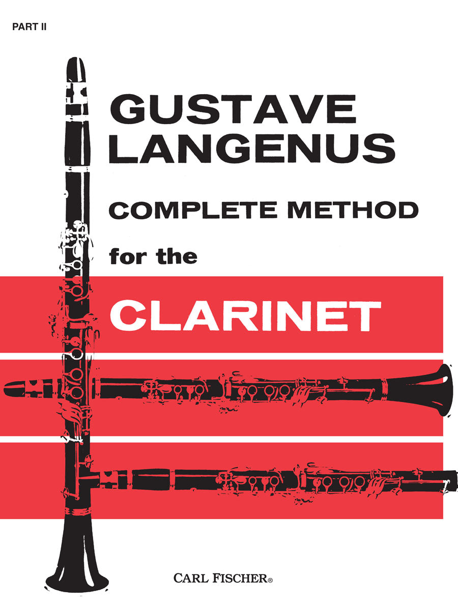 Langenus: Complete Method for the Clarinet - Part 2