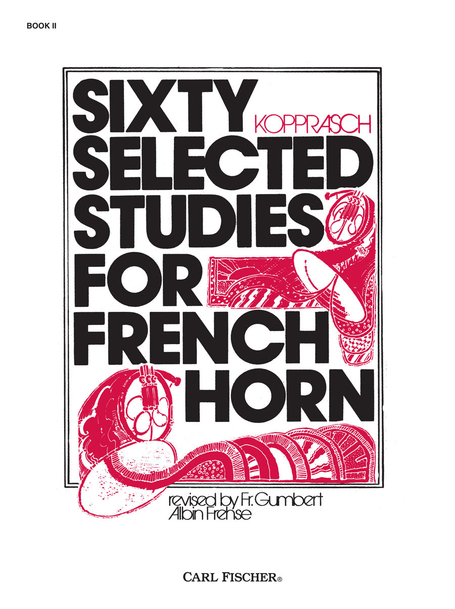 Kopprasch: 60 Selected Studies for French Horn - Book 2