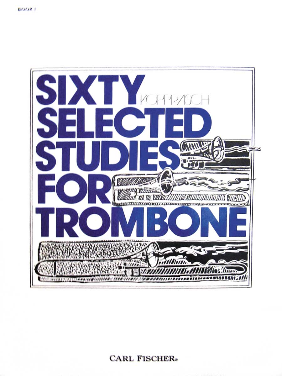 Kopprasch: 60 Selected Studies for Trombone - Book 1 (Nos. 1-34)