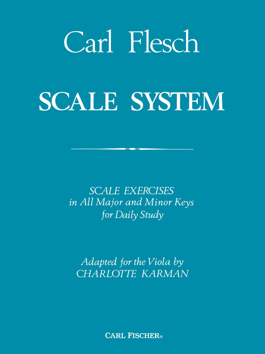Flesch: Scale System for Viola