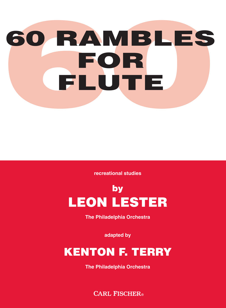 Lester: 60 Rambles for Flute