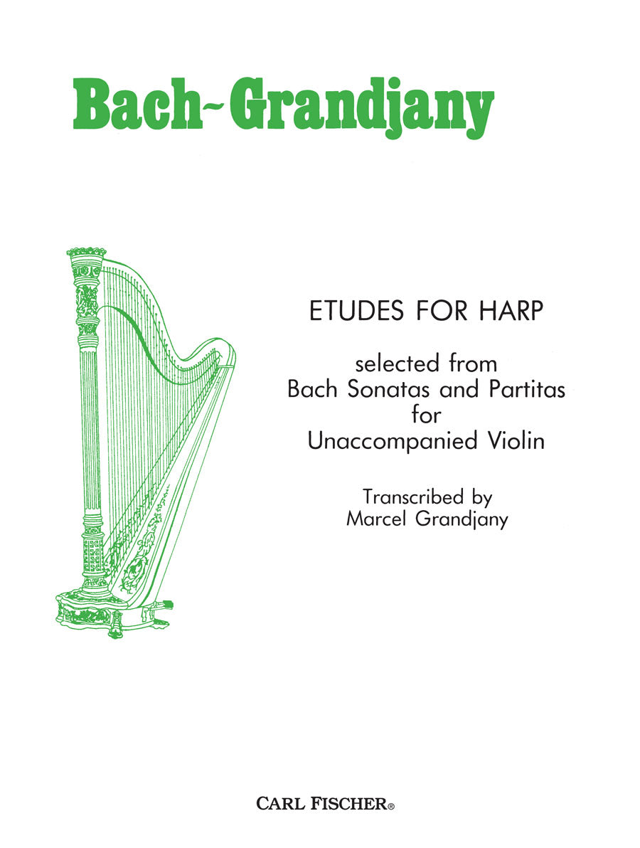 Bach-Grandjany: Etudes for Harp