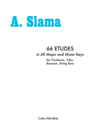 Slama: 66 Etudes in All Keys