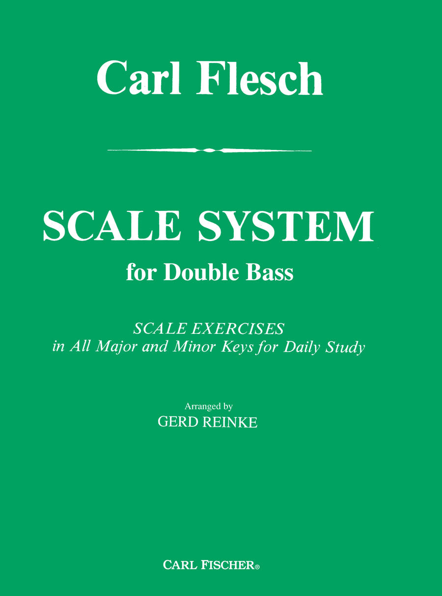 Flesch: Scale System for Double Bass