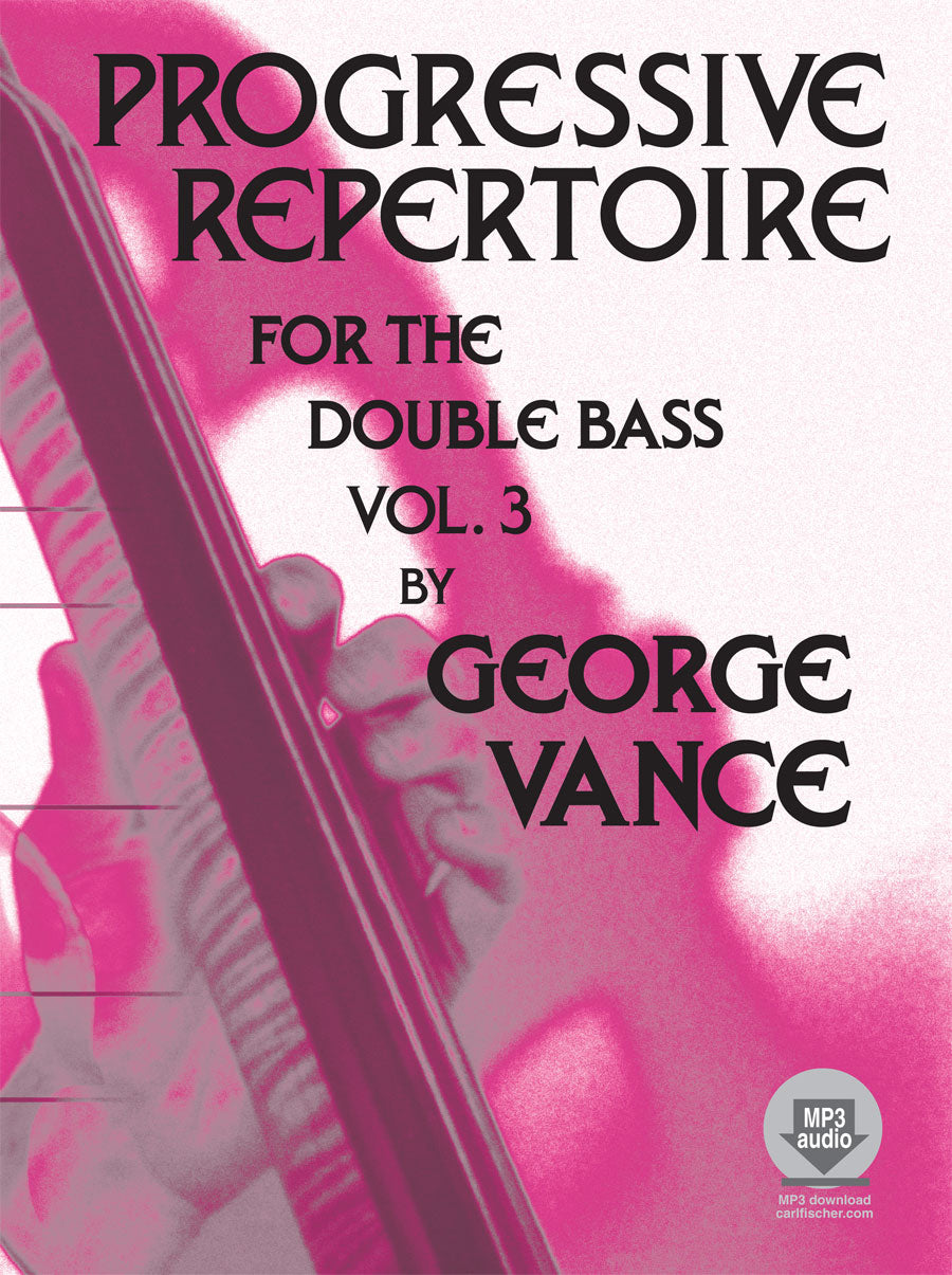 Vance: Progressive Repertoire for the Double Bass - Volume 3