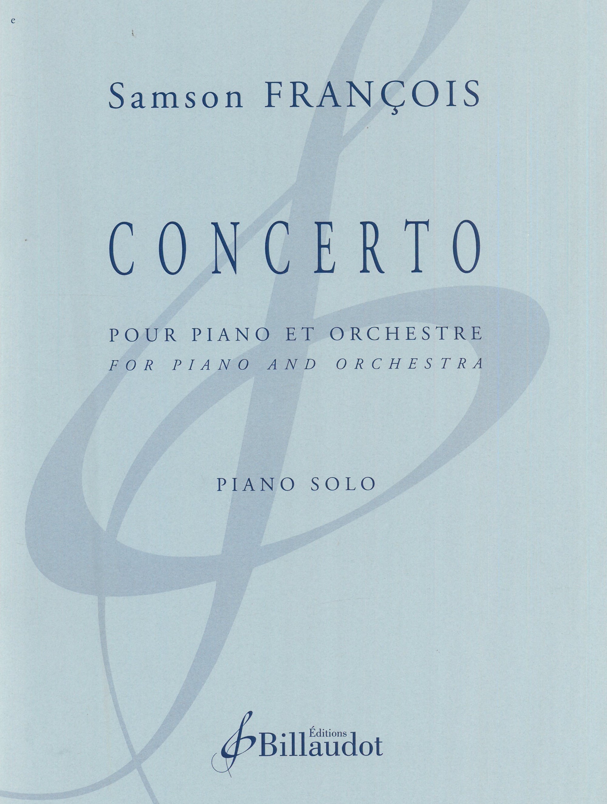 François: Piano Concerto